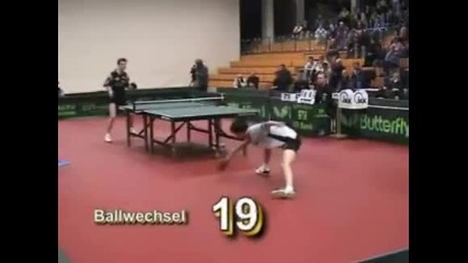 Топ 10 пинг-понг разигравания