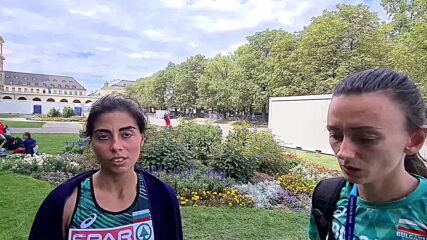 Мирчева и Нинева след маратона в Мюнхен