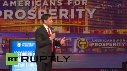 USA: Rubio slates Obama at 'Defending the American Dream' summit