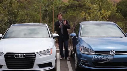 Каква е разликата между Audi A3 и Volkswagen Golf