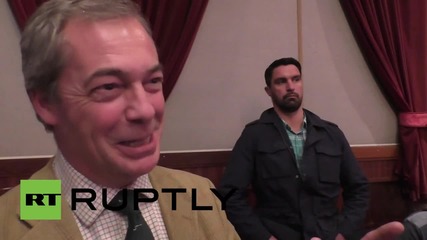 UK: Farage thanks Tony Blair for "making everyone so blooming angry"