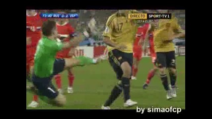 Eвро 2008 Русия - Испания 0:2 Guiza