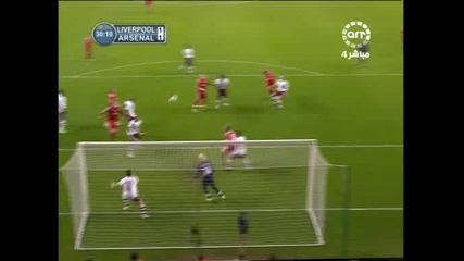 08.04 Ливърпул - Арсенал 4:2 Сами Хюпия Гол