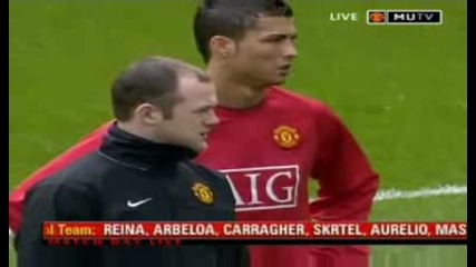 Cristiano Ronaldo Warm Up vs Liverpool