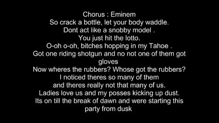 Eminem 50 cent dr. dree - Crack and bottle [kara0ke]
