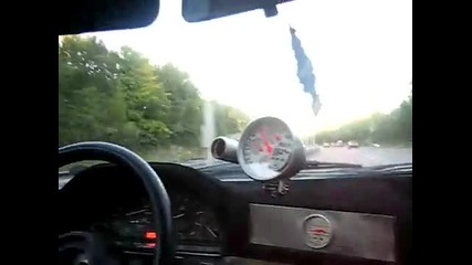 Bmw e30 turbo - Highway pull