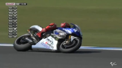 Seagull Sucked into Jorge Lorenzo's Bike - Australian Grand Prix 2013_(720p)