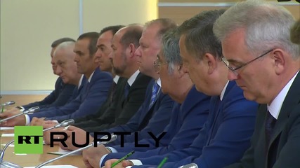 Russia: Putin meets with newly elected leaders of 22 federal subjects