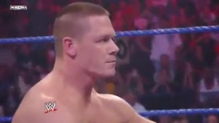 John Cena makes The Miz tap out like a little bitch!!!