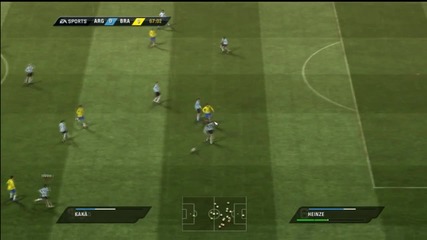 Fifa 11 | Online Match Argentina |vs| Brazil | 2-ро Полувреме