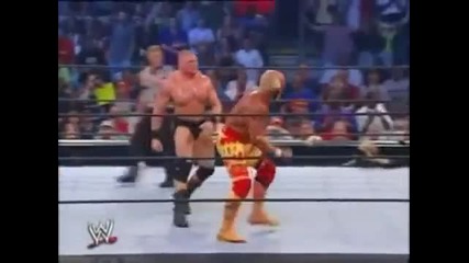 Wwf Brock Lesnar vs Hulk Hogan