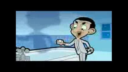 Mr Bean - clever goldfish 