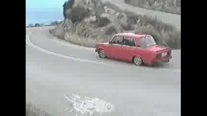 Drifting Lada