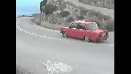 Drifting Lada