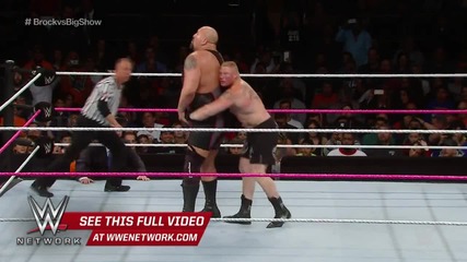Brock Lesnar срещу Big Show (wwe Suplex City)