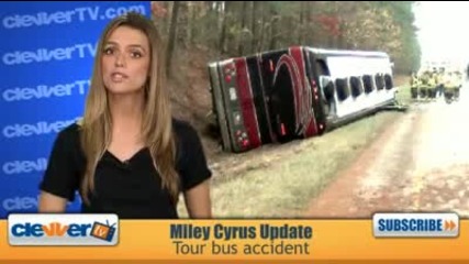 miley cyrus tour bus crash