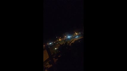 Строене посреднощ в Пловдив