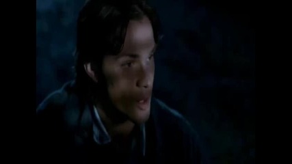 Завабна сцена със Сам и Дийн от Supernatural