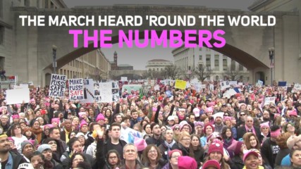 Милиони излезнаха за Маршът на жените