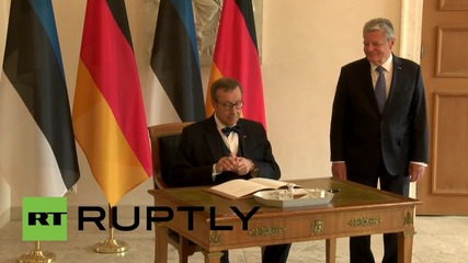 Germany: Estonian and German presidents meet in Berlin