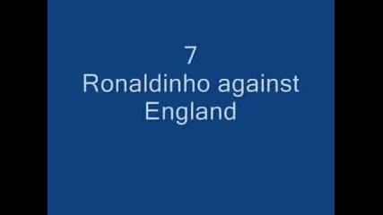 Top 10 free kicks ever 