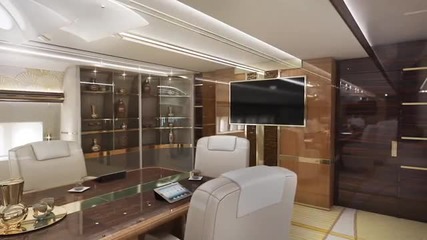 Това е първият частен Boeing 747-8