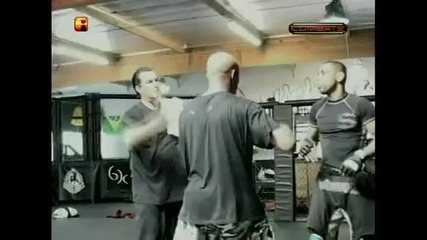 Steven Seagal - Anderson Silva Training 