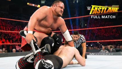 Samoa Joe vs. Sami Zayn: WWE Fastlane 2017 (Full match - WWE Network Exclusive)
