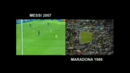 Messi Vs Maradona