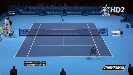 Nadal vs Federer - London 2013!