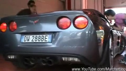 Corvette Zr1 in Action - Start Accelerations Fly Bys 