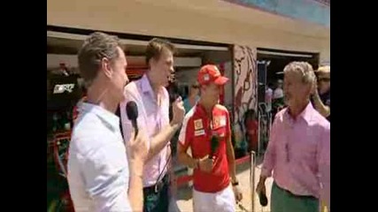 Интервю с Михаел Шумахер преди Гран При на Европа 2009