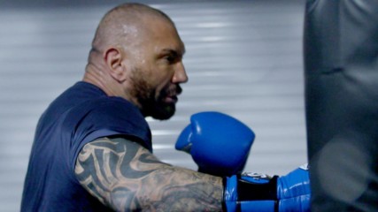 Batista trains for his WrestleMania clash with Triple H