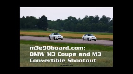 Bmw M3 наказва жестоко Mercedes c63 