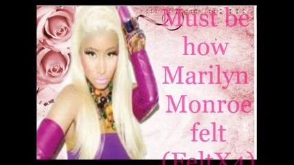 Nicki Minaj - Marilyn Monroe * Lyrics *