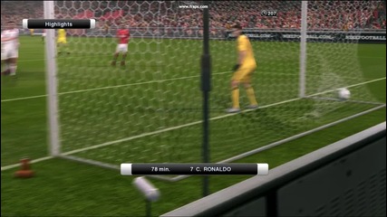 pes2011 2010 - 11 - 08 Пряк Свободен с Роналдо 