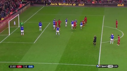 (2014) Ливърпул смаза Евертън (4-0) Gerrard - Goal