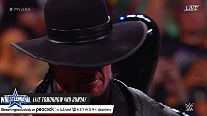 The Undertaker ends Hall of Fame speech with a powerful final message: WWE Hall of Fame 2022