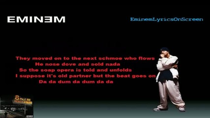 Eminem - Lose Yourself (lyrics on screen)