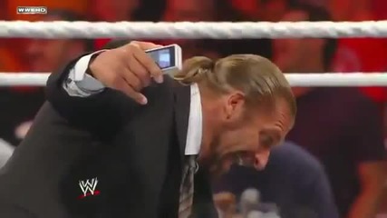 Triple H Pedigree on Zack Ryder