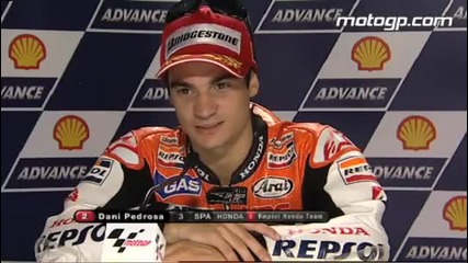 Pedrosa interview after the Shell Advance Malasysian Motorcycle Grand Prix 