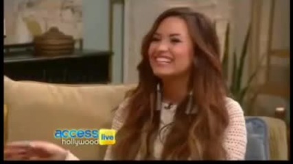 Demi Lovato Access Hollywood [full Interview!] 11_10_2011