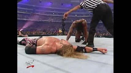 Wrestlemania 18 Booker T vs Edge