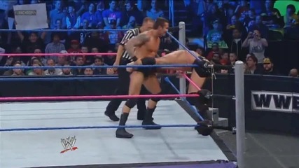 Rope Hung Ddt on Wade Barrett