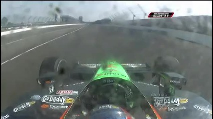 Ужасяваща Катастрофа На Mike Conway - Indy 500 - 2010 - 2 
