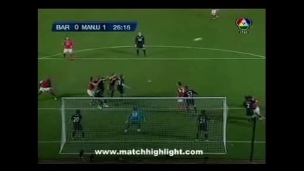 C Barnsley vs Manchester United 02 1st Goal and All Highlights 1half (carling Cup) [27.10.09]