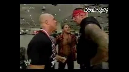undertaker backstage