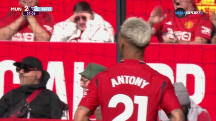 Част от действията на Антони за Манчестър Юнайтед през сезона