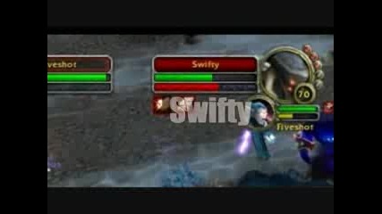 Fiveshot vs Swifty (rogue vs warrior)