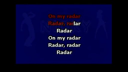 Karaoke! Britney Spears - Radar (karaoke) On - Screen Lyrics